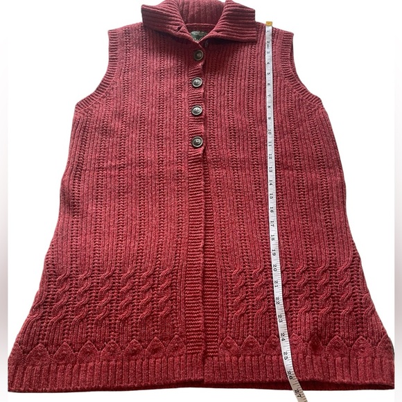 Woolrich Women’s Sleeveless Sweater Vest Size Large - Picture 6 of 11